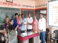 Visit to chinchwadi school by Trustee